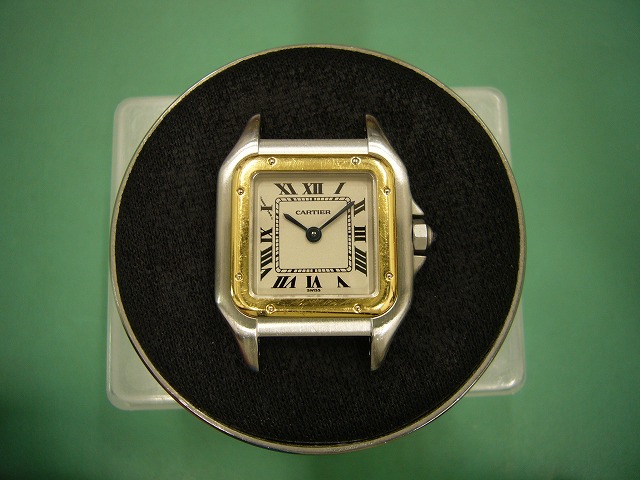 カルティエ・パンテールRef.1120/Cal.157のオーバーホールと